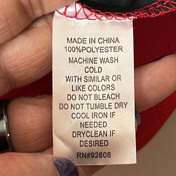 NWT XPBX Pro Mens Polo Red Black Stretch Top Shirt Lightweight L LARGE - Picture 3 of 6